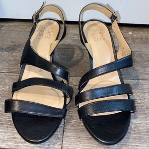 Naturalizer Black two inch heels